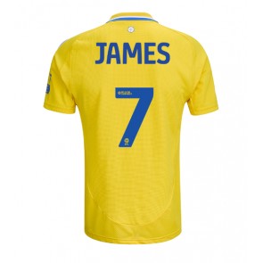 Leeds United Daniel James #7 Gostujuci Dres 2024-25 Kratak Rukavima